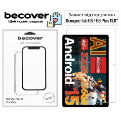 Защитное стекло BeCover для Doogee Tab G6/G6 Plus 11.0