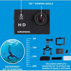 Экшн-камера Grundig HD (8711252247083)