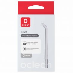 Насадка для ирригатора Oclean Nozzle Standard N22 для W10 Lite 2 шт (6970810557565) Насадка для ирригатора Oclean Nozzle Standard N22 для W10 Lite 2 шт (6970810557565)
