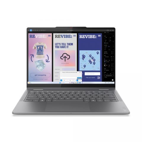 Ноутбук Lenovo Yoga 7 2-in-1 14ILL10 (83JQ009WRA) Luna Grey