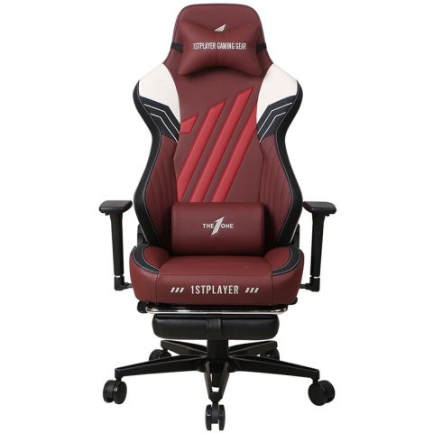 Кресло для геймеров 1stPlayer Duke Black White Red