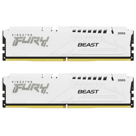 Модуль пам`яті DDR5 2x16GB/5200 Kingston Fury Beast White (KF552C36BWEK2-32)