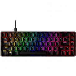 Клавиатура HyperX Alloy Origins 65 Red RGB ENG/UA Black (4P5D6AA)