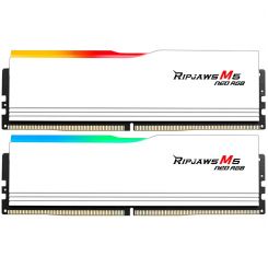 Модуль памяти DDR5 2x16GB/6000 G.Skill Ripjaws M5 Neo RGB White (F5-6000J3636F16GX2-RM5NRW) Модуль памяти DDR5 2x16GB/6000 G.Skill Ripjaws M5 Neo RGB White (F5-6000J3636F16GX2-RM5NRW)