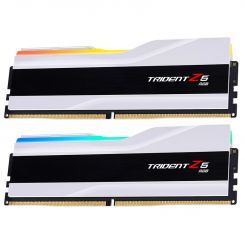Модуль памяти DDR5 2x16GB/6400 G.Skill Trident Z5 RGB White (F5-6400J3239G16GX2-TZ5RW) Модуль памяти DDR5 2x16GB/6400 G.Skill Trident Z5 RGB White (F5-6400J3239G16GX2-TZ5RW)
