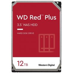 Накопичувач HDD SATA 12.0TB WD Red Plus 7200rpm 512MB (WD120EFGX)
