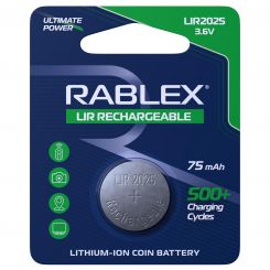 Аккумулятор Rablex LIR2025 3.6V 75mAh (RLIR2025) Аккумулятор Rablex LIR2025 3.6V 75mAh (RLIR2025)