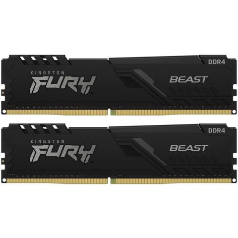 Модуль пам`ятi DDR4 2x16GB/3200 Kingston Fury Beast Black (KF432C16BB1K2/32WP)