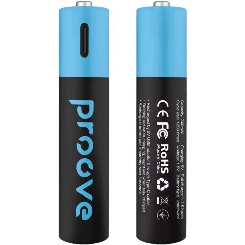 Аккумуляторы Proove Compact Energy AAA/HR03 NI-MH 740 mAh BL 2 шт