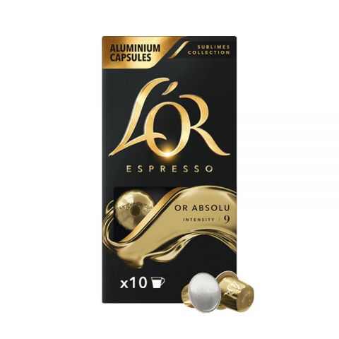 Кофе в капсулах L`OR Espresso Or Absolu 10шт