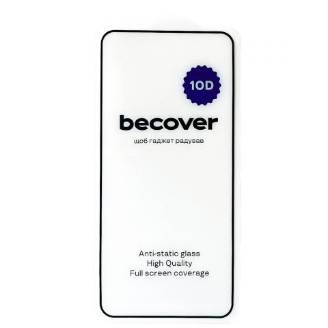 Защитное стекло BeCover 10D для Xiaomi Redmi Note 14 4G Black (713098) Защитное стекло BeCover 10D для Xiaomi Redmi Note 14 4G Black (713098)