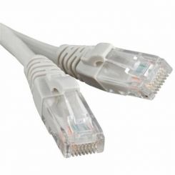 Патч-корд литой, UTP, RJ45, Cat.5e, 15m, серый