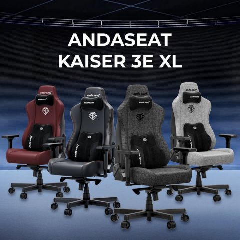 Кресло для геймеров Anda Seat Kaiser 3E XL Maroon (AD23YC-XL-09-A-PV/C-A01)