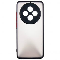 Чeхол-накладка Dengos Matt для Oppo Reno 12F 4G Black (DG-TPU-MATT-167) Чeхол-накладка Dengos Matt для Oppo Reno 12F 4G Black (DG-TPU-MATT-167)