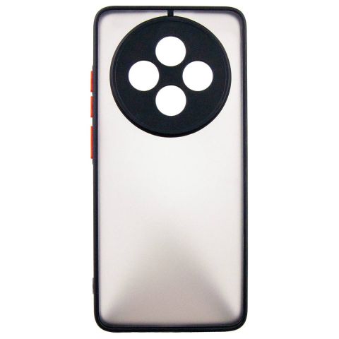 Чeхол-накладка Dengos Matt для Oppo Reno 12F 4G Black (DG-TPU-MATT-167) Чeхол-накладка Dengos Matt для Oppo Reno 12F 4G Black (DG-TPU-MATT-167)