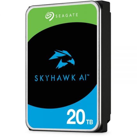 Накопичувач HDD SATA 20.0TB Seagate SkyHawk AI Surveillance 7200rpm 512MB (ST20000VE003) Накопичувач HDD SATA 20.0TB Seagate SkyHawk AI Surveillance 7200rpm 512MB (ST20000VE003)