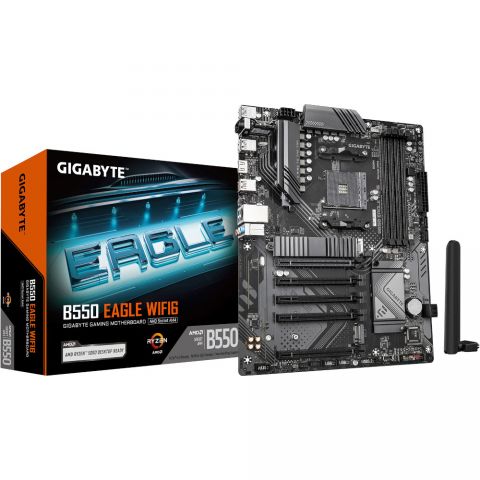 Материнская плата Gigabyte B550 Eagle WiFi6 Socket AM4 Материнская плата Gigabyte B550 Eagle WiFi6 Socket AM4