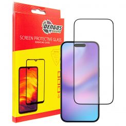 Защитное стекло Dengos для Apple iPhone 17 Pro Max Black Full Glue (TGFG-410)