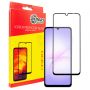 Защитное стекло Dengos для Samsung Galaxy A07 SM-A075 Black Full Glue (TGFG-406)