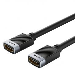 Кабель Cabletime HDMI-HDMI v2.0 (F/F), 4K, 2 м Black (CH26E)