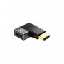 Перехідник Cabletime HDMI - HDMI (F/M), 0.1 м (CP43G)