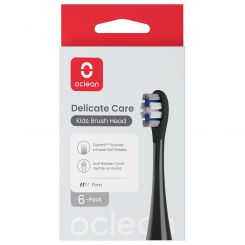 Насадка для зубной электрощетки Oclean X Kids P3K8 Black (2 шт) (6970810557398) Насадка для зубной электрощетки Oclean X Kids P3K8 Black (2 шт) (6970810557398)