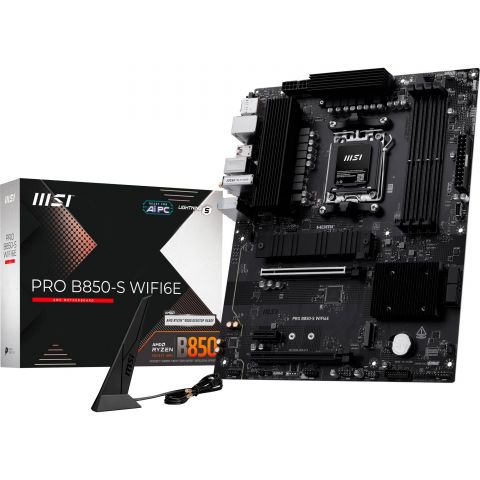 Материнская плата MSI Pro B850-S WiFi6E Socket AM5 Материнская плата MSI Pro B850-S WiFi6E Socket AM5