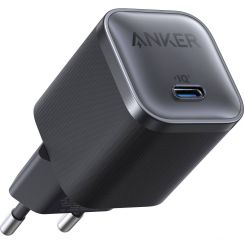 Сетевое зарядное устройство Anker Nano Charger 45W USB-C Black (A2692L11)