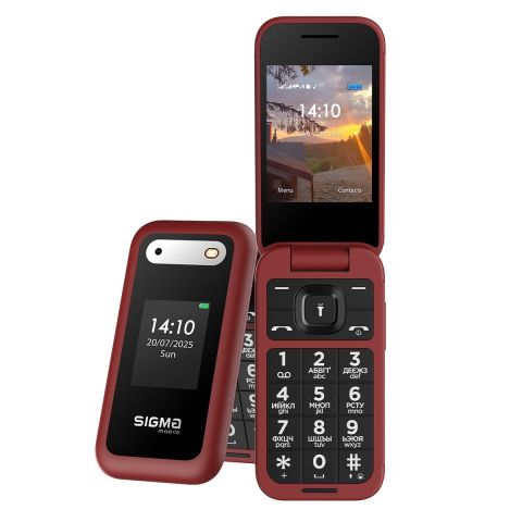Мобильный телефон Sigma mobile X-style 281 Clik Dual Sim Red