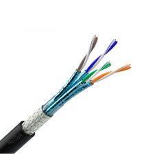 Кабель для зовнішньої прокладки OK-Net КПпПО-ВПЕ (600) S/FTP, CAT 7, 4х2х0,56 (7935052_пометрово) Кабель для зовнішньої прокладки OK-Net КПпПО-ВПЕ (600) S/FTP, CAT 7, 4х2х0,56 (7935052_пометрово)