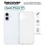 Чeхол-накладка BeCover Anti-Shock для Apple iPhone 17 Clear (713793)