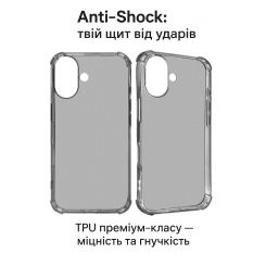 Чeхол-накладка BeCover Anti-Shock для Apple iPhone 17 Grey (713794) Чeхол-накладка BeCover Anti-Shock для Apple iPhone 17 Grey (713794)