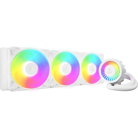Система водяного охлаждения Arctic Liquid Freezer III Pro 420 A-RGB White (ACFRE00189A) Система водяного охлаждения Arctic Liquid Freezer III Pro 420 A-RGB White (ACFRE00189A)