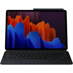 Чехол-клавиатура Samsung Book Cover Keyboard для Samsung Galaxy Tab S7+ 12.4 SM-T970/SM-T795/SM-T976 / Galaxy Tab S8+ 12.4 SM-X800/SM-X806 Black (EF-DT970BBRGRU) Чехол-клавиатура Samsung Book Cover Keyboard для Samsung Galaxy Tab S7+ 12.4 SM-T970/SM-T795/SM-T976 / Galaxy Tab S8+ 12.4 SM-X800/SM-X806 Black (EF-DT970BBRGRU)