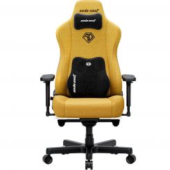 Кресло для геймеров Anda Seat Kaiser 3E XL Yellow Fabric (AD23YC-XL-09-Y-CF-Y01)