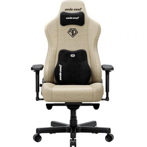 Кресло для геймеров Anda Seat Kaiser 3E XL Beige Fabric (AD23YC-XL-09-I-CF-I01)
