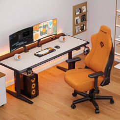 Кресло для геймеров Anda Seat Kaiser 3E XL Orange Fabric (AD23YC-XL-09-O-CF-O01)