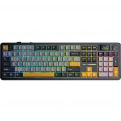 Клавиатура беспроводная Aula F108 Pro Black (6978080501295)