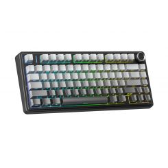 Клавиатура беспроводная Aula F75 Gasket Reaper switch Black/Grey (6948391209913)