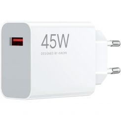 Зарядное устройство Xiaomi 45W Turbo Charging USB-A White (BHR07SLEU)