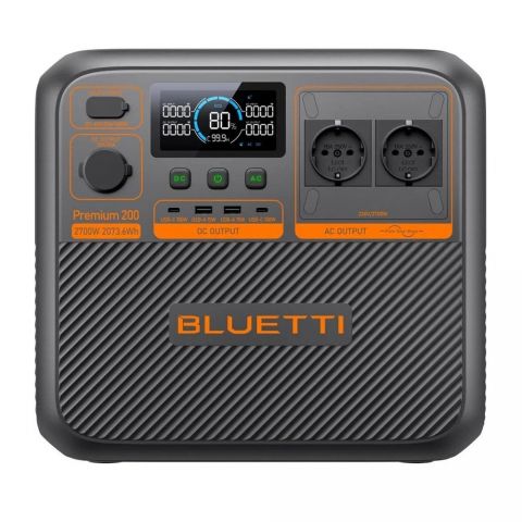 Зарядная станция Bluetti Premium 200 V2, 2700W, 2073Wh Зарядная станция Bluetti Premium 200 V2, 2700W, 2073Wh