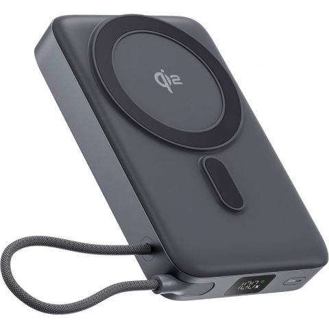 Универсальная мобильная батарея Proove OverPower 35W 10000mAh Qi2 Gray (PBOP35012105) Универсальная мобильная батарея Proove OverPower 35W 10000mAh Qi2 Gray (PBOP35012105)