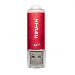 Флеш-накопитель USB 16GB Hi-Rali Rocket Series Red (HI-16GBVCRD) Флеш-накопитель USB 16GB Hi-Rali Rocket Series Red (HI-16GBVCRD)