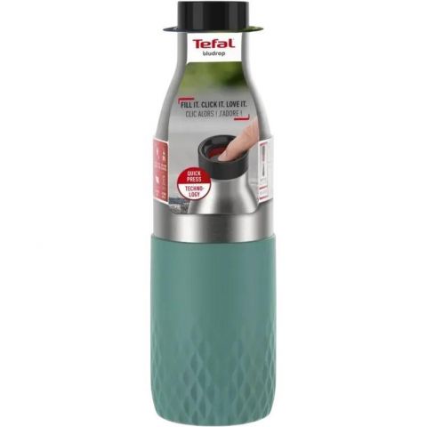 Термопляшка Tefal Bludrop Green 700 мл (N3111210) Термопляшка Tefal Bludrop Green 700 мл (N3111210)