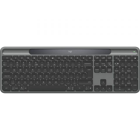 Клавиатура беспроводная Logitech Slim Solar+ Graphite (920-013764)