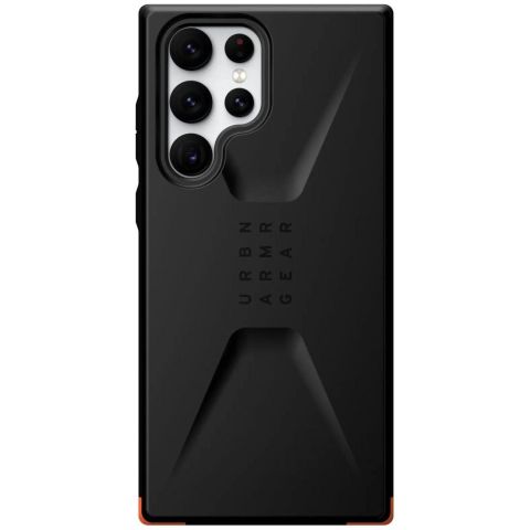Чeхол-накладка Urban Armor Gear Civilian для Samsung Galaxy S22 Ultra SM-S908 Black (21344D114040)