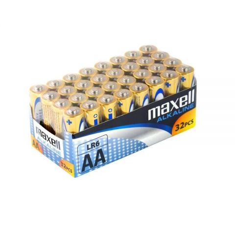 Батарейка Maxell AA/LR06 32шт Батарейка Maxell AA/LR06 32шт