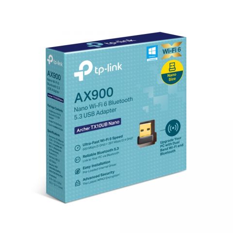 Беспроводной адаптер TP-Link Archer TX10UB Nano
