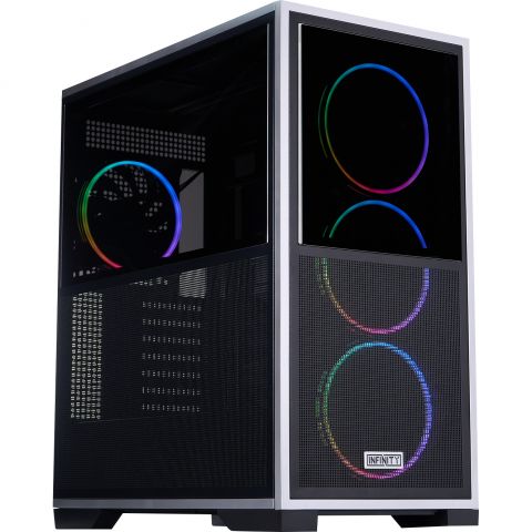 Корпус 1stPlayer IF8-BK-4FO7-14 Black