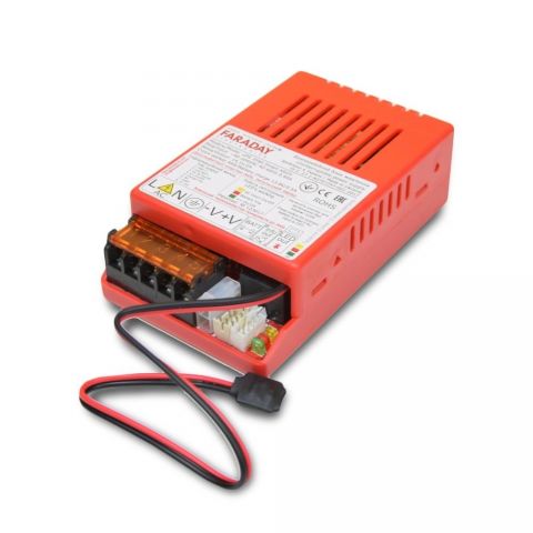 Блок питания Faraday Electronics БП UPS 35W Smart ASCH PL (LFP) под аккумулятор LiFePO4 8 Ач в пластиковом корпусе Блок питания Faraday Electronics БП UPS 35W Smart ASCH PL (LFP) под аккумулятор LiFePO4 8 Ач в пластиковом корпусе